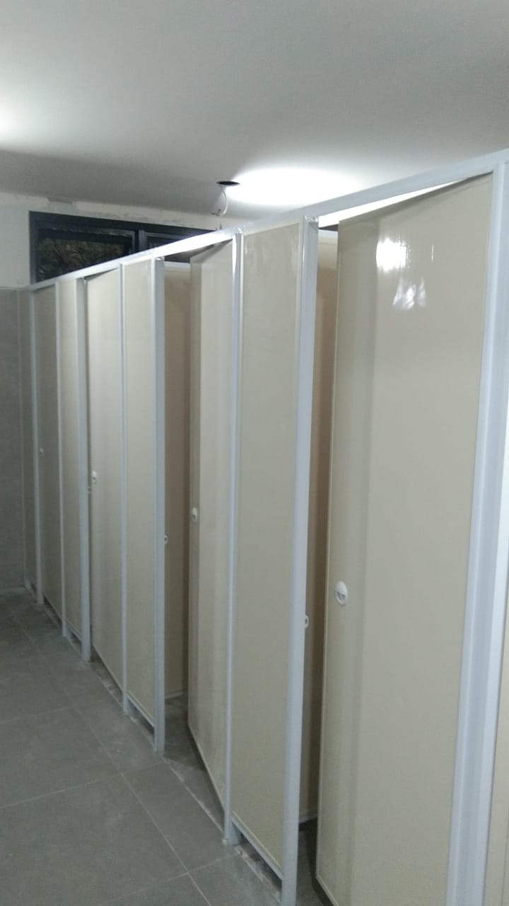 PVC CUBICLE TOILET