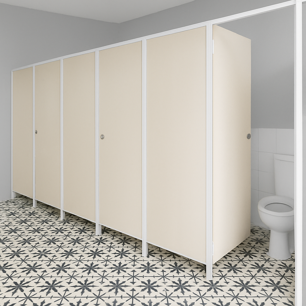 PVC CUBICLE TOILET