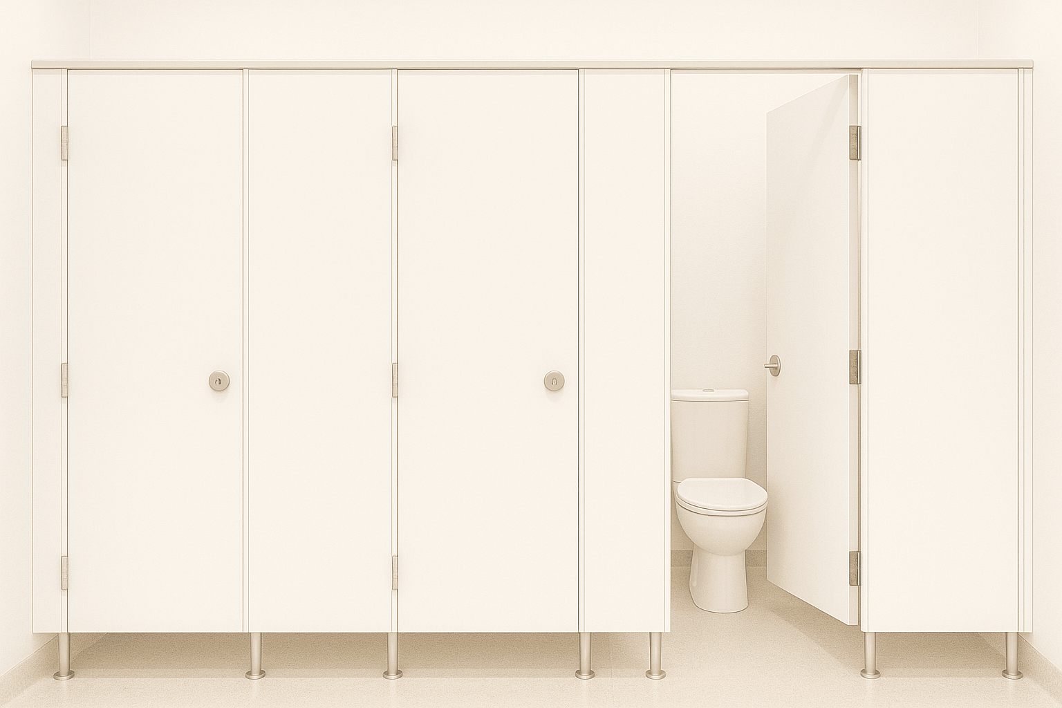 PHENOLIC CUBICLE TOILET